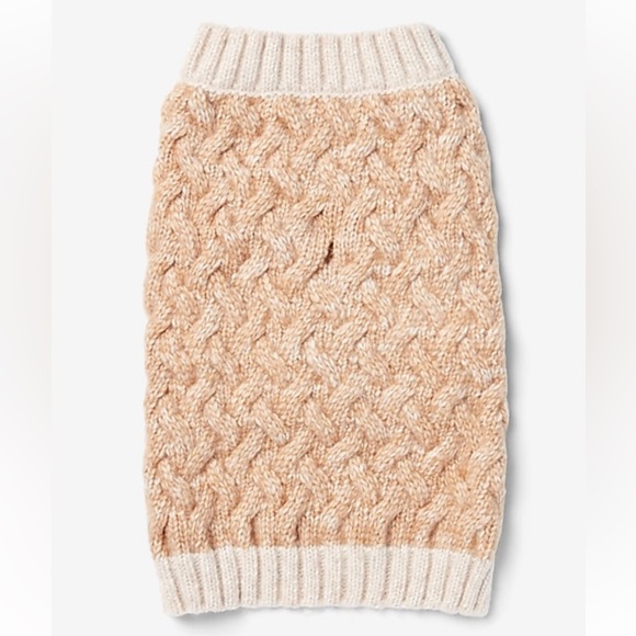 Express Cable Knit Dog Sweater - Picture 5 of 8